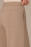 Pond Green Skyrise Banded Elastic Pull-On Waist Pintuck Palazzo Knit Glider Pant