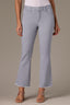 Blue Shadow High Rise Tatum Cropped Reverse Finish Fray Hem Contour Shape Technology Itty Bitty Flare Jean
