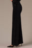 Black Contour Shape Technology High Rise Sam Wide Leg Petite Pant
