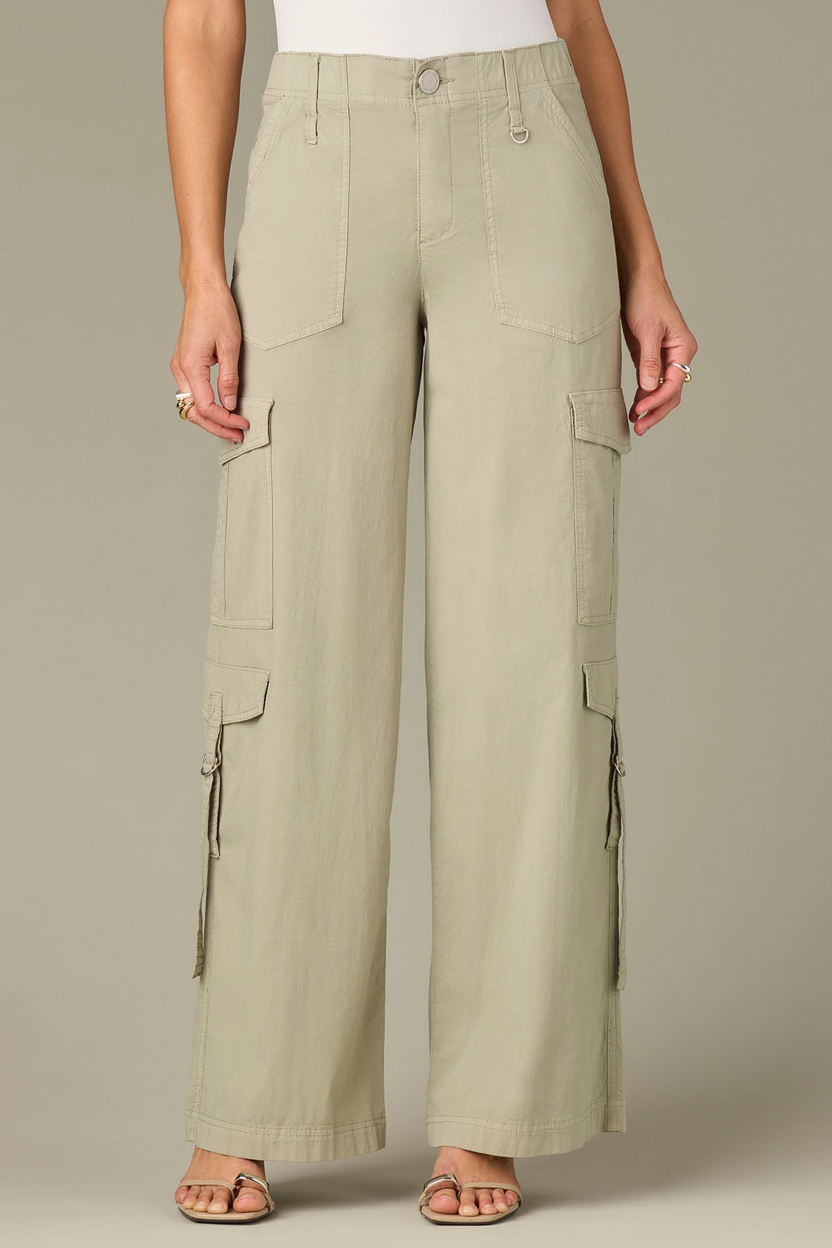 Skyrise Double Patch Pocket Wide Leg Utility Pants – Wit & Wisdom
