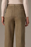 Laurel Oak Ultra Skyrise Elastic Pull On Waist Tie Angled Pocket Seaming Detail V-Yoke Contour Shape Technology Relaxed Straight Leg Petite Pant