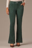 Dusty Spruce Contour Shape Technology High Rise Double Button Elastic Waistband Madison Utility Itty Bitty More Boot Pant