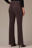 Espresso Contour Shape Technology High Rise Double Button Elastic Waistband Madison Utility Itty Bitty More Boot Petite Pant