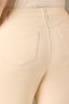 Ecru High Rise Tatum Cropped Reverse Finish Fray Hem Contour Shape Technology Itty Bitty Flare Plus Size Jean