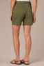 Celadon Mid-Rise Contour Shape Technology Stretch Twill Short