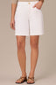 Optic White Denim Contour Shape Technology High Rise Petite Relaxed Short