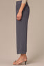 Shadow Skyrise Cinched Elastic Pull On Waist Slit Hem Patch Pocket Relaxed Straight Leg Plus Size Pant
