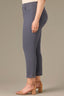 Shadow High Rise Contour Shape Technology Seaming Micro Slit Hem Straight Leg Plus Size Pant