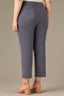 Shadow High Rise Contour Shape Technology Seaming Micro Slit Hem Straight Leg Plus Size Pant