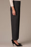 Black Brown Multi Contour Shape Technology Ultra Skyrise Angled Dart Seam Patch Pocket Pleated Petite Relaxed Barrel Leg Trouser