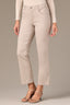Flax High Rise Contour Shape Technology Seaming Micro Slit Hem Straight Leg Pant