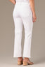 Optic White High Rise Contour Shape Technology Seaming Micro Slit Hem Straight Leg Petite Pant