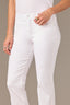Optic White High Rise Contour Shape Technology Seaming Micro Slit Hem Straight Leg Petite Pant