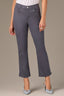Shadow High Rise Contour Shape Technology Seaming Micro Slit Hem Straight Leg Pant
