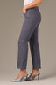 Shadow High Rise Contour Shape Technology Seaming Micro Slit Hem Straight Leg Petite Pant
