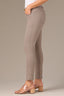 Brindle Olive Contour Shape Technology High Rise Micro Slit Hem Charlotte Petite Ankle Skimmer Pant