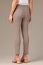 Brindle Olive Contour Shape Technology High Rise Micro Slit Hem Charlotte Petite Ankle Skimmer Pant