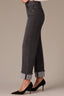 High Rise Boyfriend Petite Jeans with Clean Finish Fray Cuff Hem