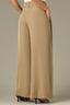 Cinder Luxe Leisure Skyrise Triple Pleated Side Entry Pocket Palazzo Petite Pant