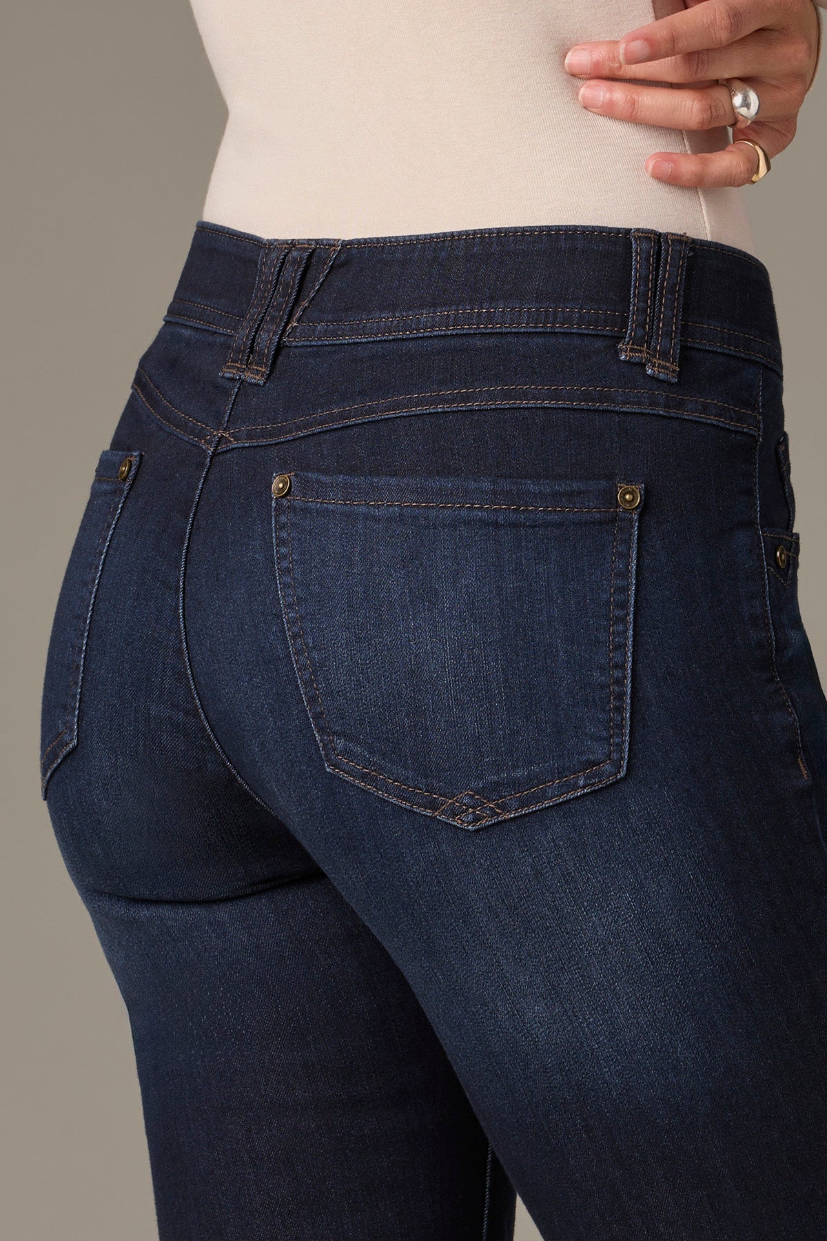 Brittany Mid-Rise Itty Bitty Boot Jeans – Wit Wisdom