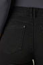 Washed Black Artisanal Contour Shape Technology Mid-Rise Sweetheart Shaped Back Yoke Petite Brittany Baby Boot Jean