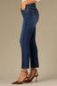 Indigo Denim Contour Shape Technology High Rise Abstract Embroidered Pocket Petite Logan Vintage Skinny Jean