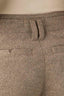 Walnut Birch Contour Shape Technology Skyrise Angled Dart Seams Extended Tab Hook Zip Fly Trouser Front Faux Back Side Panels Double Waistband Teagan Ankle Straight Leg Trouser