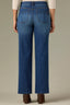 Blue Denim Contour Shape Technology Skyrise Mid-Rise Shaped Back Yoke Sawyer Straight Leg Petite Jean
