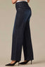 Indigo Denim Contour Shape Technology Mid-Rise Sweetheart Shaped Back Yoke Sawyer Straight Leg Jean