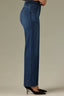 Indigo Denim Contour Shape Technology Mid-Rise Sweetheart Yoke Sawyer Straight Leg Jean
