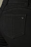 Black Denim Contour Shape Technology Mid-Rise Sweetheart Shaped Back Yoke Sawyer Straight Leg Petite Jean
