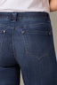 Dark Navy Denim Sophie Contour Shape Technology Mid-Rise Cropped Ankle Hem Skinny Jean