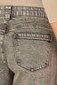 Tinted Brown Contour Shape Technology Mid-Rise Sam Acid Wash Wide Leg Jean