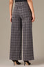 Grey Black Denim Contour Shape Technology Ultra Skyrise Side Panel V-Yoke Palazzo Pant