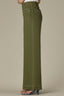 Celadon Skyrise Button Fly Seaming V-Shaped Back Yoke Contour Shape Technology Wide Leg Pant