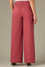 Spiced Tea Skyrise Button Fly Seaming V-Shaped Back Yoke Contour Shape Technology Wide Leg Petite Pant