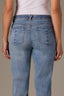 Light Blue Artisanal Denim Gemma Mid-Rise Contour Shape Technology Girlfriend Jean