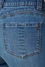 Mid Blue Artisanal Denim Contour Shape Technology Mid-Rise Sweetheart Shaped Back Yoke Whiskering Fading Sawyer Straight Leg Plus Size Jean