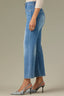 Light Blue Artisanal Denim Contour Shape Technology High Rise Slightly Arched Back Yoke Cropped Hem Bennett Barely Boot Jean