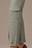 Deep Seagrass High Rise Double Buytton Seaming Button Tab Hem Dart Seams Contour Shape Technology Tapered Utility Pant