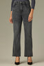 Grey Artisanal Denim Contour Shape Technology Skyrise Overlap Double V-Yoke Bennett Barely Boot Jean