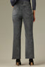 Grey Artisanal Denim Contour Shape Technology Skyrise Overlap Double V-Yoke Bennett Barely Boot Jean