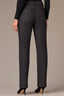 Washed Black Denim Contour Shape Technology Mid-Rise Shiny Sawyer Straight Leg Jean