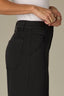 Black Contour Shape Technology Skyrise V-Yoke V-Pocket Wyatt Petite Wide Leg Pant