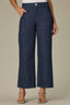 Indigo Denim Contour Shape Technology Indigo Denim Skyrise V-Pocket V-Yoke Wyatt Wide Leg Jean