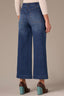 Blue Denim Contour Shape Technology Skyrise V-Pocket V-Yoke Fading Whiskering Wyatt Wide Leg Jean