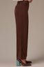 Cold Brew High Rise Contour Shape Technology Patch Pocket Side Panel Slit Hem Wide Leg Pant

