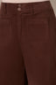Cold Brew High Rise Contour Shape Technology Patch Pocket Side Panel Slit Hem Wide Leg Pant
