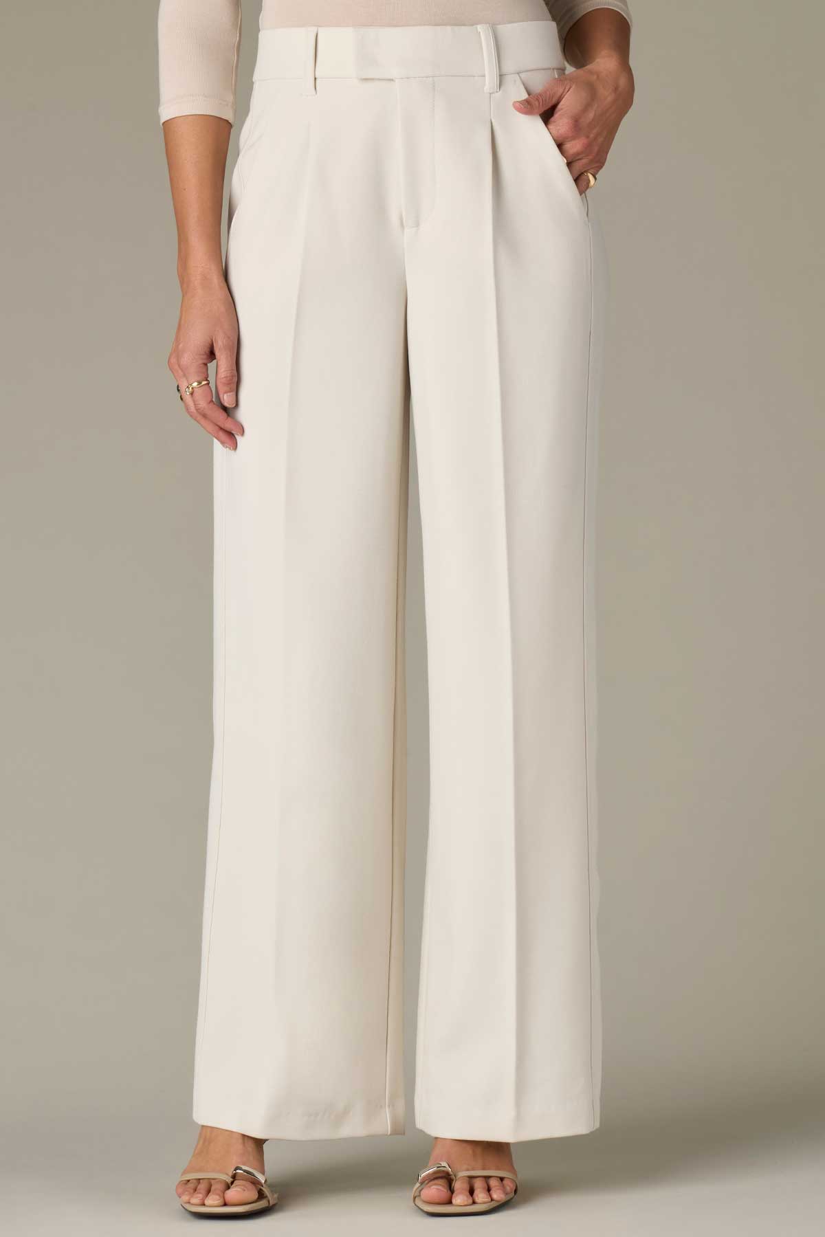 Skyrise Extended Tab Trousers with Side Panel – Wit & Wisdom