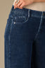 Washed Evening Blue Contour Shape Technology High Rise Sam Wide Leg Woven Corduroy Pant
